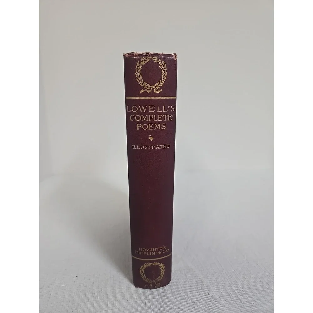 POETICAL‎ WORKS OF JAMES RUSSELL LOWELL 1895 Houghton Mifflin